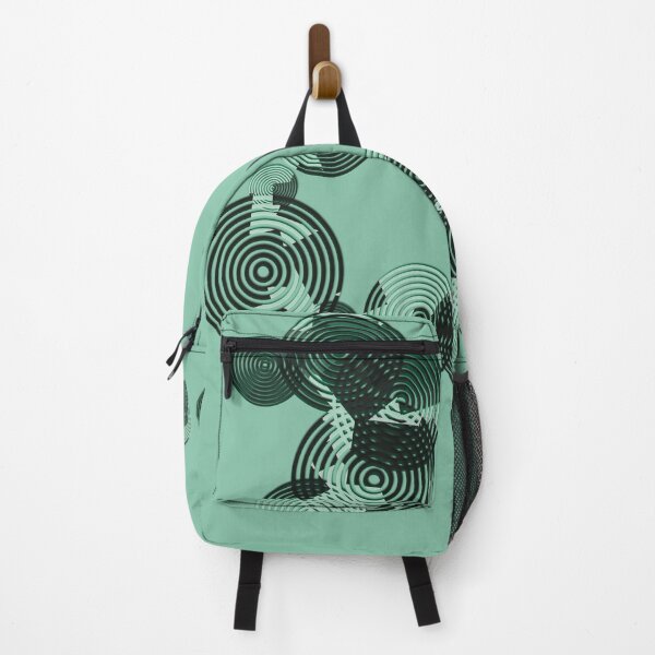 Item preview, Modern Bullseye Design on Mint Green Background designed and sold by Pevkay97.