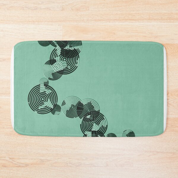 Item preview, Modern Bullseye Design on Mint Green Background designed and sold by Pevkay97.