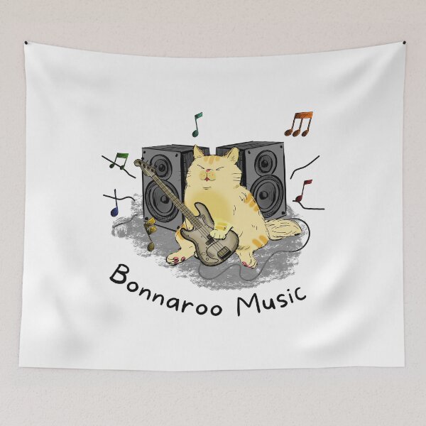 Item preview, Cat Bunnaroo Music Festival Design  designed and sold by Harsh  Katariya.
