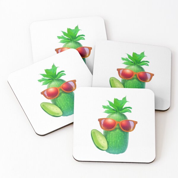 Item preview, Cool cucumber gherkin pickle pickleball  designed and sold by w1ckerman.
