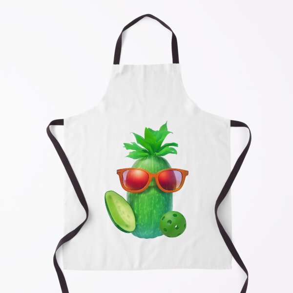 Item preview, Cool cucumber gherkin pickle pickleball designed and sold by w1ckerman.
