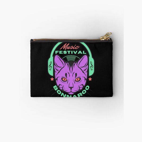 Item preview, Retro Music Festival Cat Bonnaroo Design designed and sold by Harsh  Katariya.