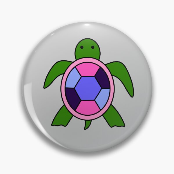 Artikelvorschau, Omnisexual flag turtle entworfen und verkauft von bookwoof.