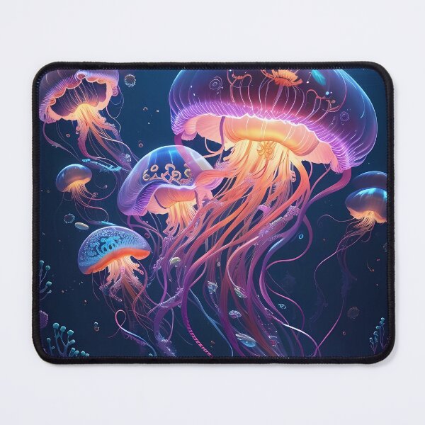 Item preview, patterned image of jellyfish close to the surface designed and sold by Raymon777.