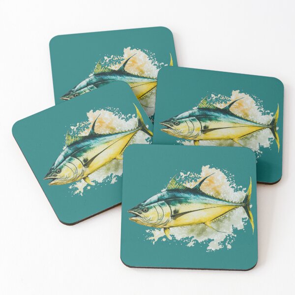 Item preview, Watercolor Tuna designed and sold by OutOfTheBoxArt1.