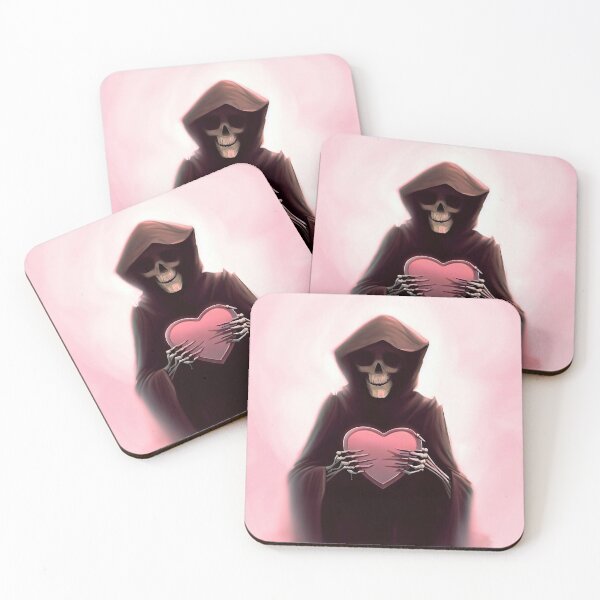 Item preview, Grim Reaper Holding a Heart | Beautiful Phone Case Designs designed and sold by iamrt.