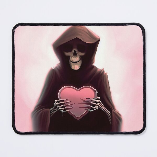 Item preview, Grim Reaper Holding a Heart | Beautiful Phone Case Designs designed and sold by iamrt.