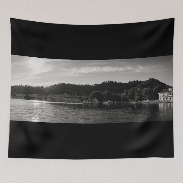 Item preview, The Older Part of Thasos bw panorama designed and sold by Jouko Lehto Photography.