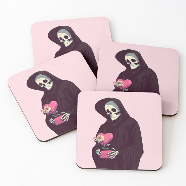 Item preview, Grim Reaper Holding a Heart | Beautiful Phone Case Designs designed and sold by iamrt.
