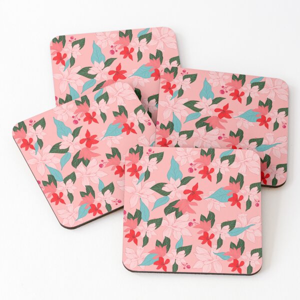 Item preview, Peachy Floral designed and sold by Fankaari.