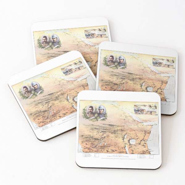 Item preview, Birds Eye View of the Soudan and Surrounding Countries 1884 designed and sold by Pictures With A Message.