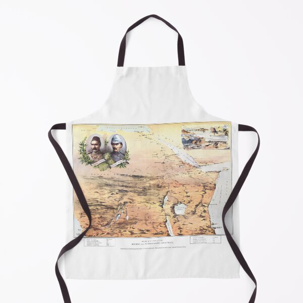 Item preview, Birds Eye View of the Soudan and Surrounding Countries 1884 designed and sold by Pictures With A Message.