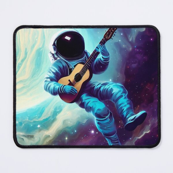 Item preview, An Astronaut playing Guitar in Space | Beautiful Phone Case Designs designed and sold by iamrt.