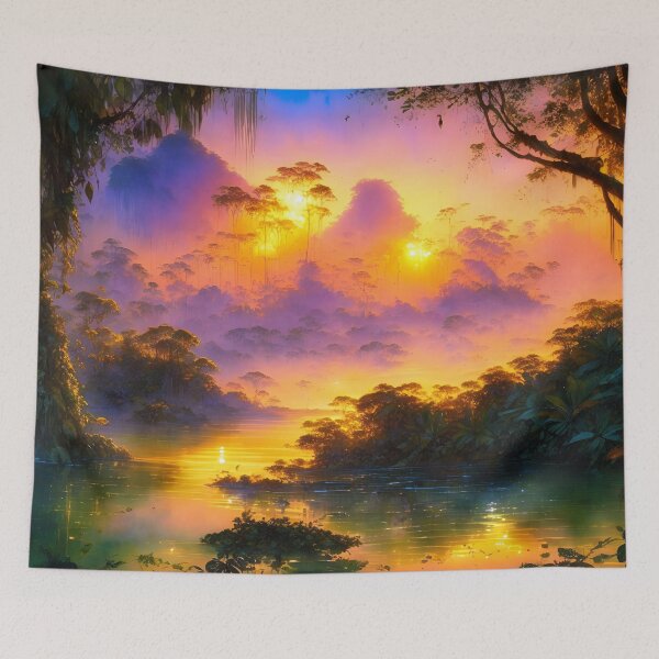 Item preview, Amazonas Jungle Sunset designed and sold by michel bazinet.