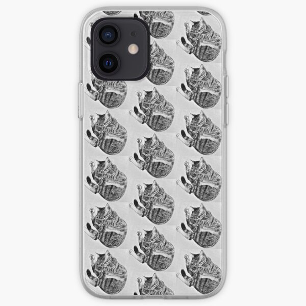 Sleeping Kitty iPhone Soft Case