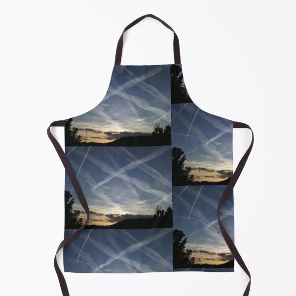 Item preview, white trails in the sky-2 designed and sold by walterfest.
