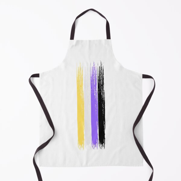 Item preview, Pride Collection - Nonbinary Pride Flag (Paint Streak/Vertical) designed and sold by T-WoodCreations.