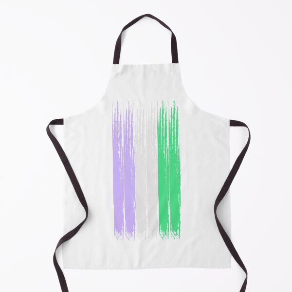 Item preview, Pride Collection - Genderqueer Pride Flag (Paint Streak/Vertical) designed and sold by T-WoodCreations.