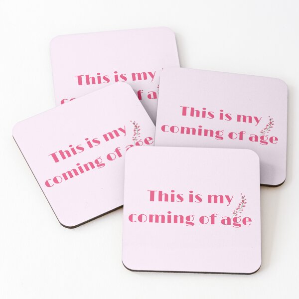 Item preview, Coming of Age lyric image designed and sold by katiebca2.