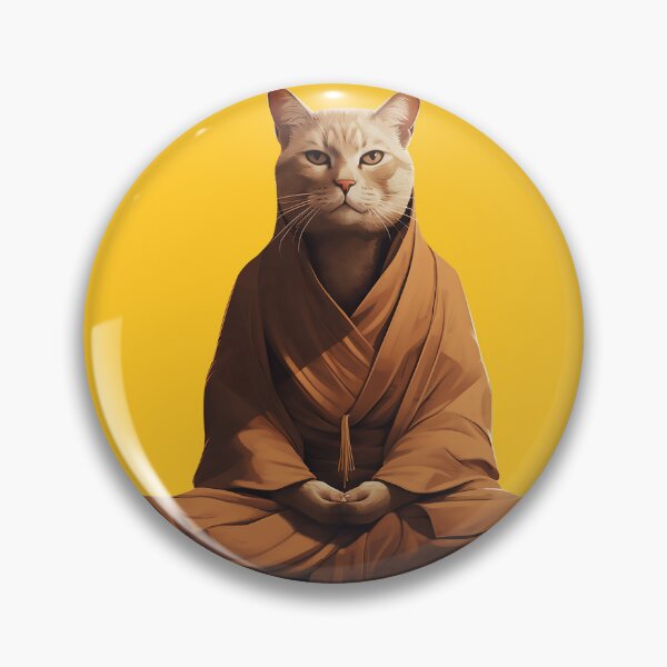 Item preview, Cat monk have Samadhi. designed and sold by alien038.