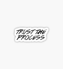 Trust The Process Sticker