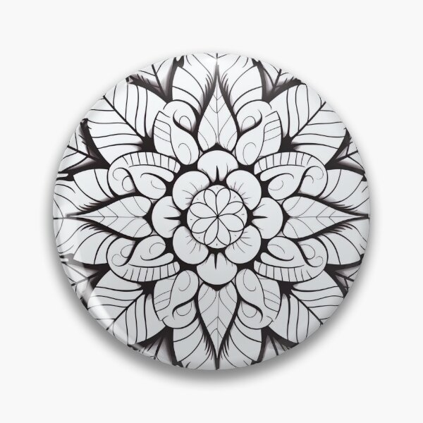 Item preview, Mandala star that will be your favorite art to wear and show off! designed and sold by LeenHaus.