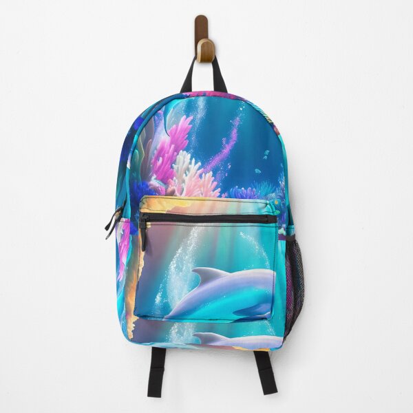 Item preview, image of a dolphin near a reef designed and sold by Raymon777.
