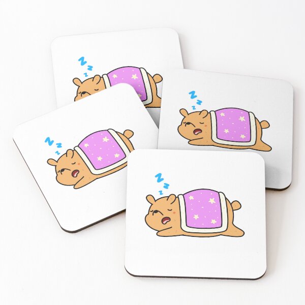Item preview, Kawaii Sleeping Bear designed and sold by kawaiilife.