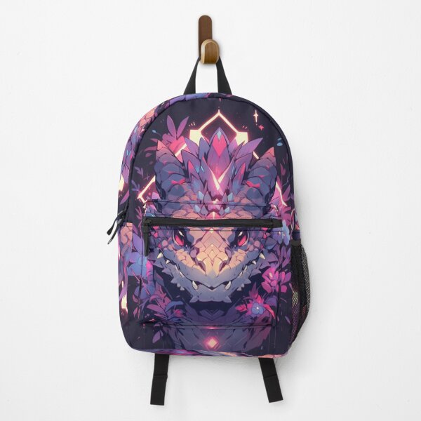 Item preview, Purple fanTasy lizard head logo designed and sold by HydraDreams.