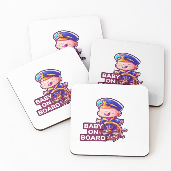 Item preview, Copy of Baby on Board, Nautical captain edition  designed and sold by CUTE see.