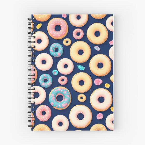 Item preview, Vibrant Doughnut Pattern: Colourful Delight for Your Day designed and sold by Biskit222.