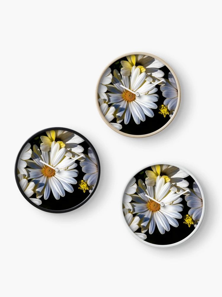 Thumbnail 3 of 4, Clock, Flower cluster designed and sold by Ralph Goldsmith.