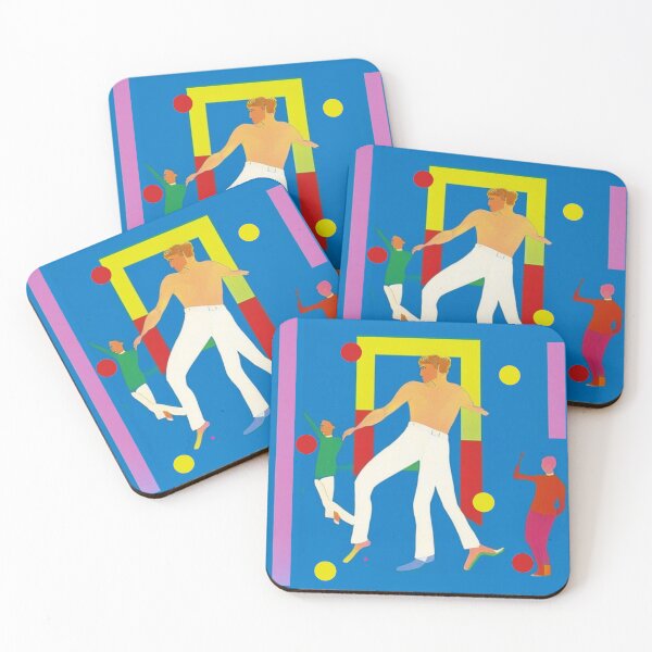 Item preview, Original Modern Art Painting of Men Dancing designed and sold by KALEIDOSCOPE UK.