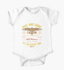 It's Falconry Time! Peregrine Falcon One Piece - Short Sleeve