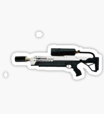 The Boring Company Flamethrower Sticker