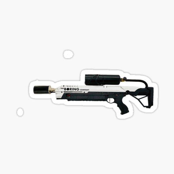 La compagnie ennuyeuse lance-flammes Sticker