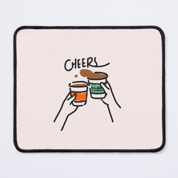 Item preview, Cheers for coffee lover designed and sold by ZoeDoodleWorld.