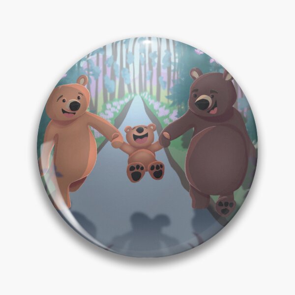 Item preview, Family of bears take an enchanted Family Stroll - Joy in the Forest designed and sold by anngeefoote.