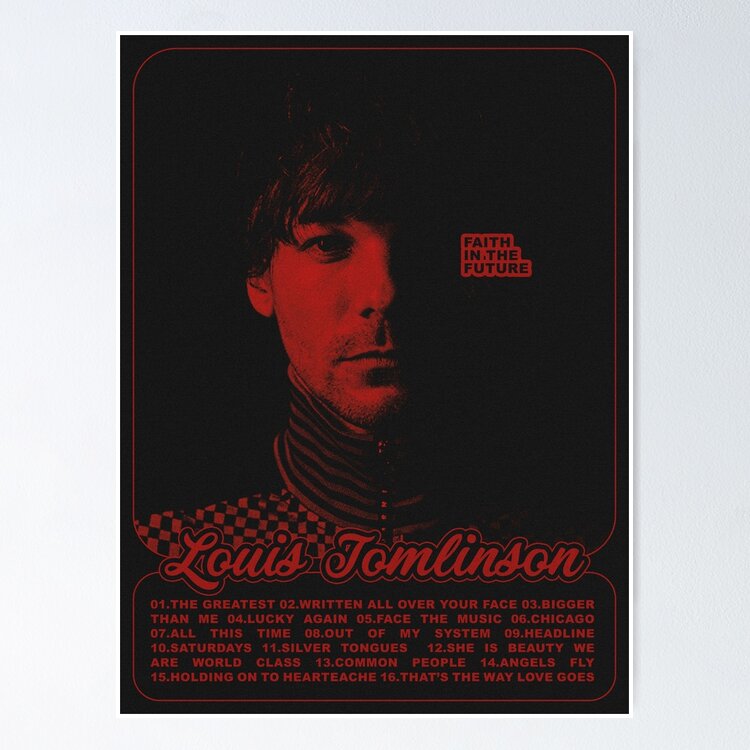 Louis Tomlinson Tour 2023 Poster for Sale by febolton