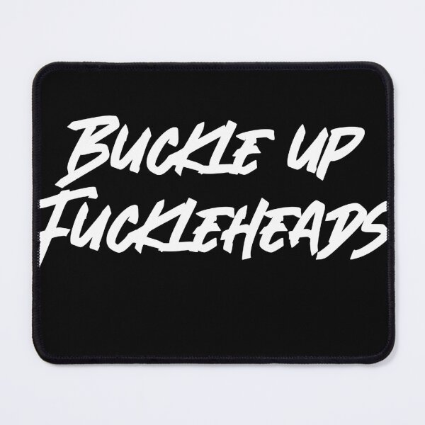 Item preview, Succession Roman Roy "Buckle up Fuckleheads" designed and sold by Scribblecheddar.