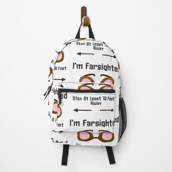 Item preview, Im Farsighted Stay at least 10 feet away sticker design by DozyJov designed and sold by DozyJov.
