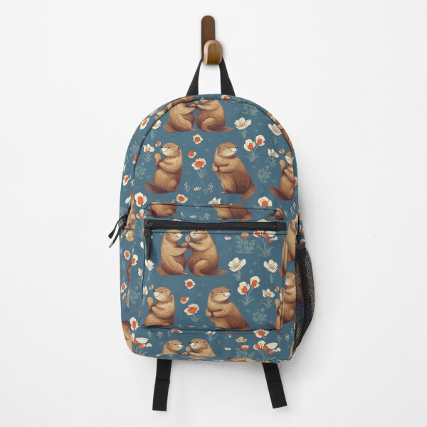 Item preview, Cute sea otters in love designed and sold by LiliesValley.