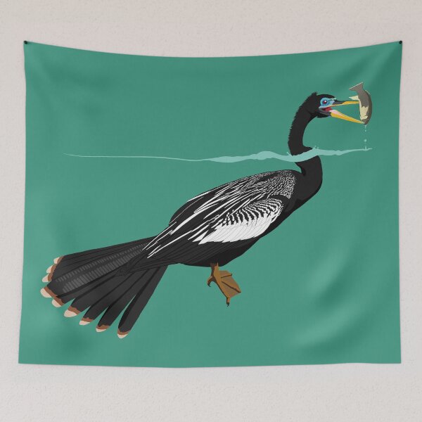 Item preview, Anhinga designed and sold by BennuBirdy.