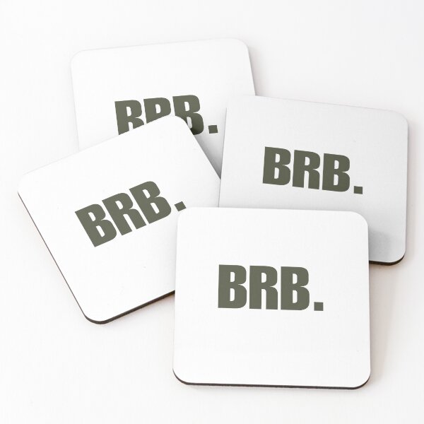 Item preview, BRB. gen z slang  designed and sold by Melszx.