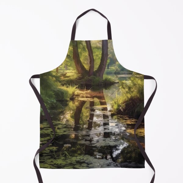 Item preview, Reflection Of Trees In A Pond designed and sold by GiveMeMood.