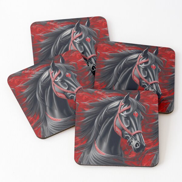 Item preview, Black Arabian horse pattern designed and sold by Rothnaric.