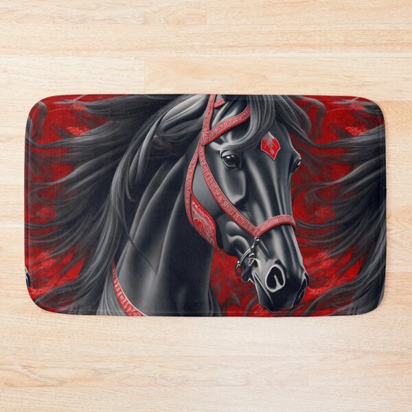 Item preview, Black Arabian horse pattern designed and sold by Rothnaric.