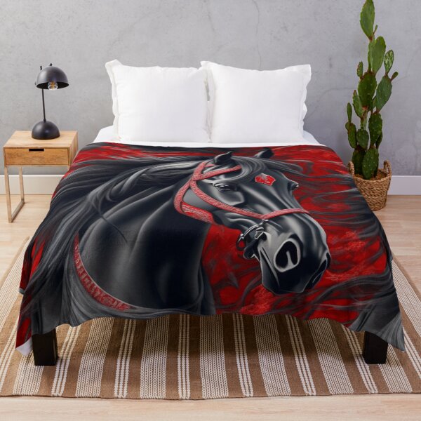 Item preview, Black Arabian horse pattern designed and sold by Rothnaric.