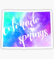 Colorado Springs Sticker