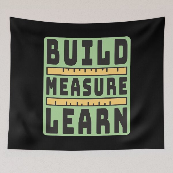 Item preview, Build Measure Learn Green designed and sold by bettercolors.